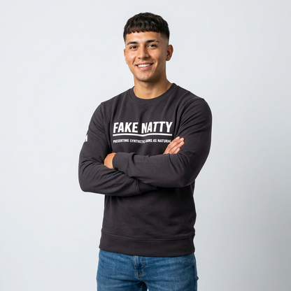 Adidas Fake Natty Crewneck Gym Humor Sweatshirt