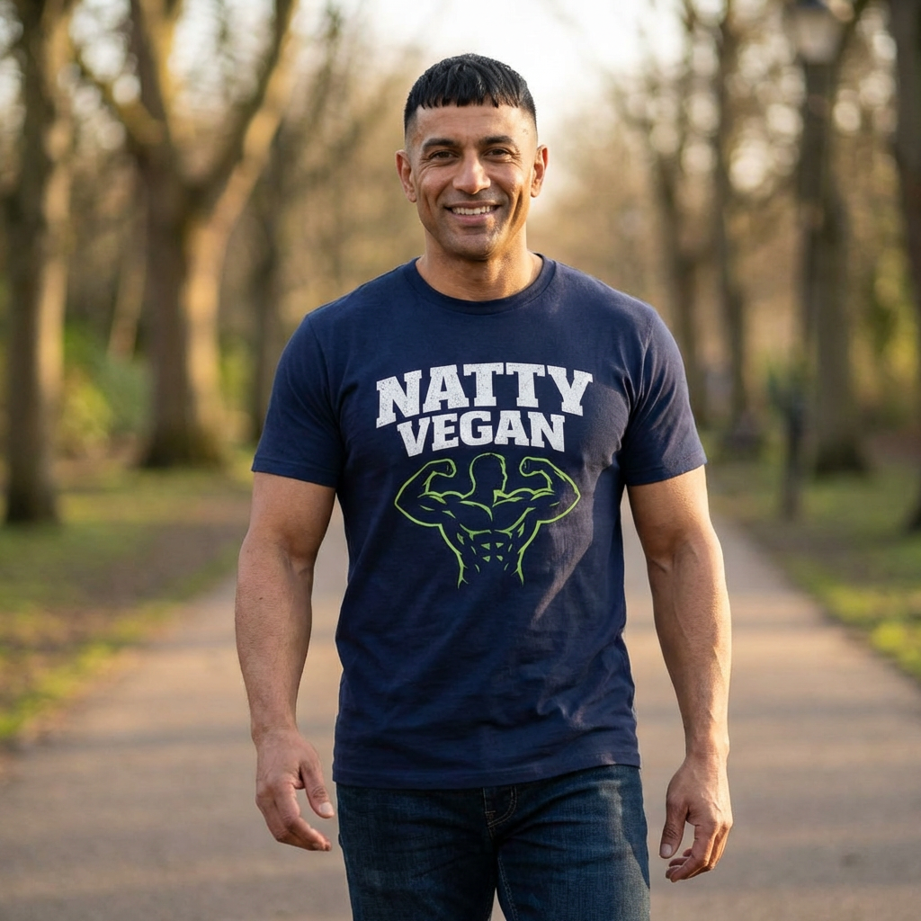 Natty Vegan T-Shirt | Gym Lifestyle Tee
