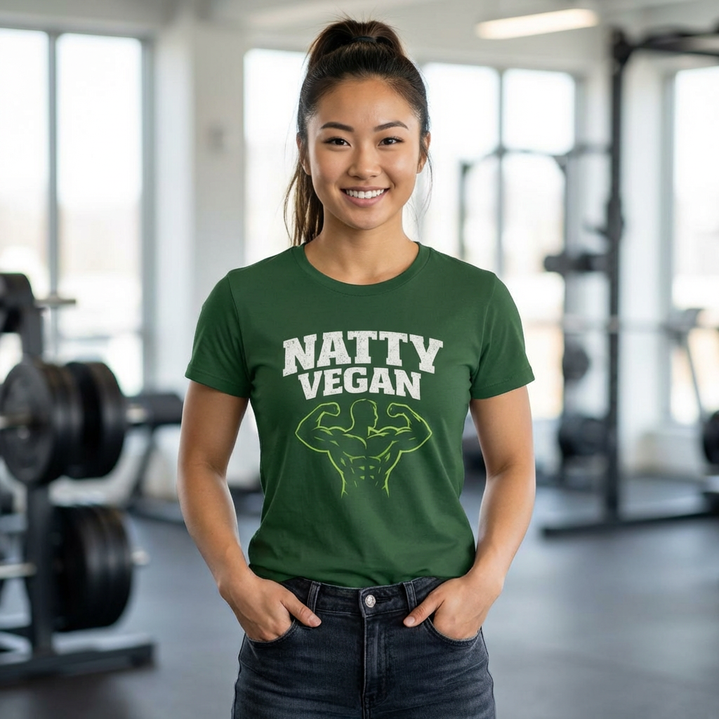 Natty Vegan T-Shirt | Gym Lifestyle Tee