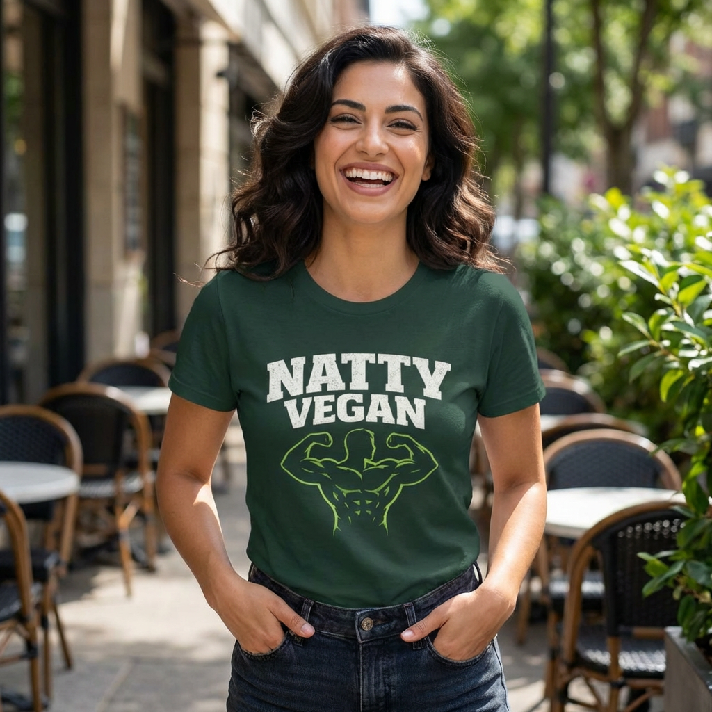 Natty Vegan T-Shirt | Gym Lifestyle Tee