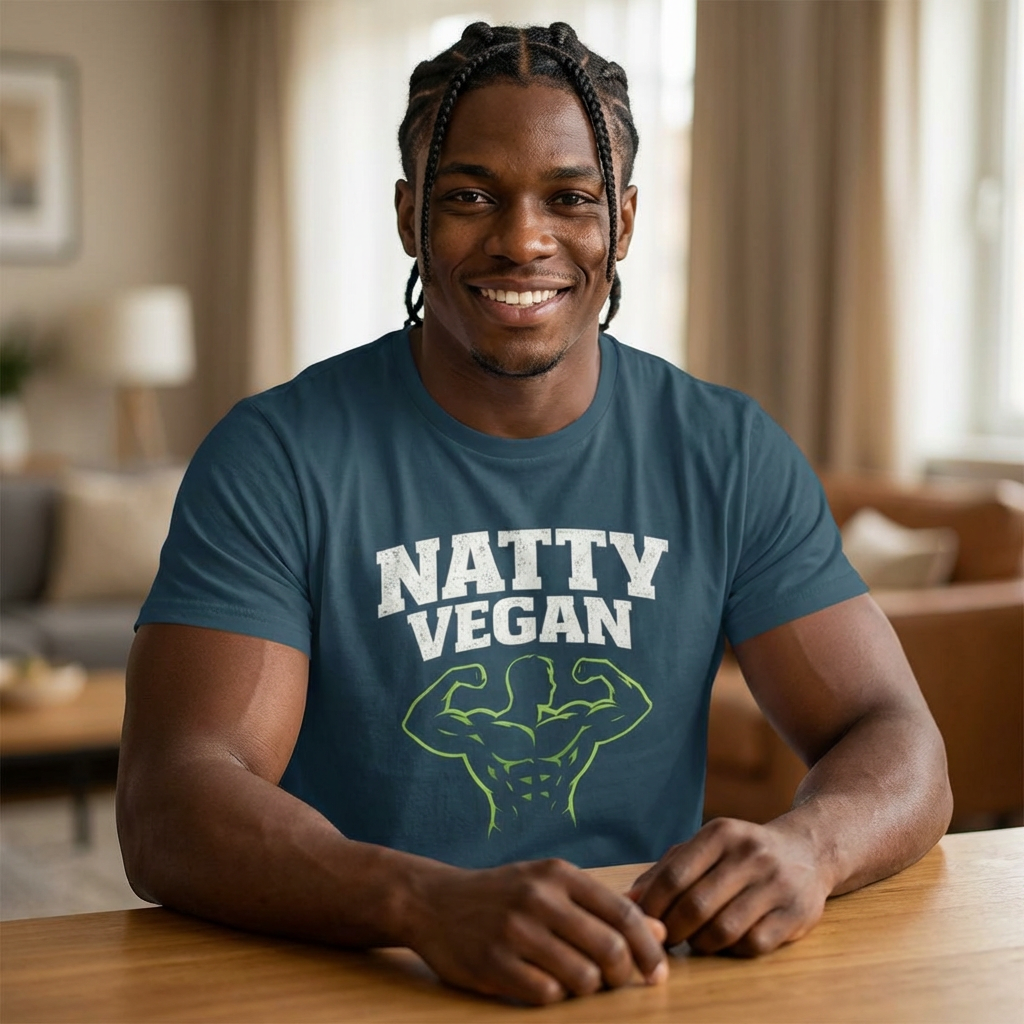 Natty Vegan T-Shirt | Gym Lifestyle Tee