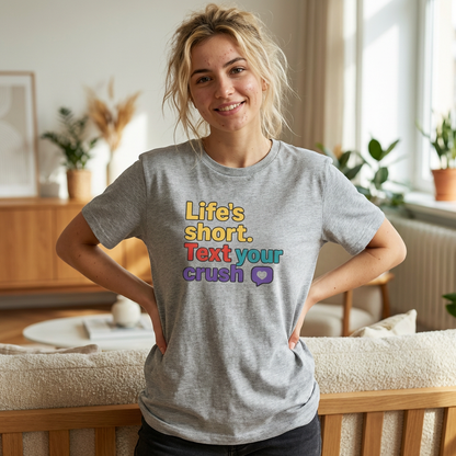 Text Your Crush T-Shirt | Cute Retro Graphic Tee