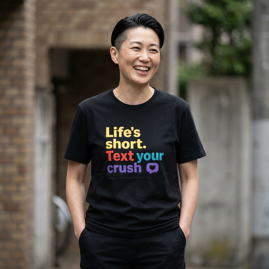 Text Your Crush T-Shirt | Cute Retro Graphic Tee