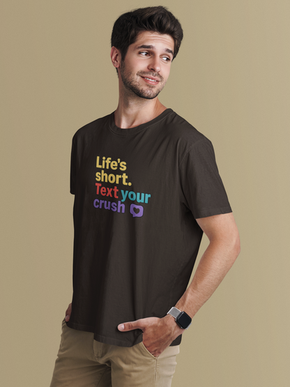 Text Your Crush T-Shirt | Cute Retro Graphic Tee