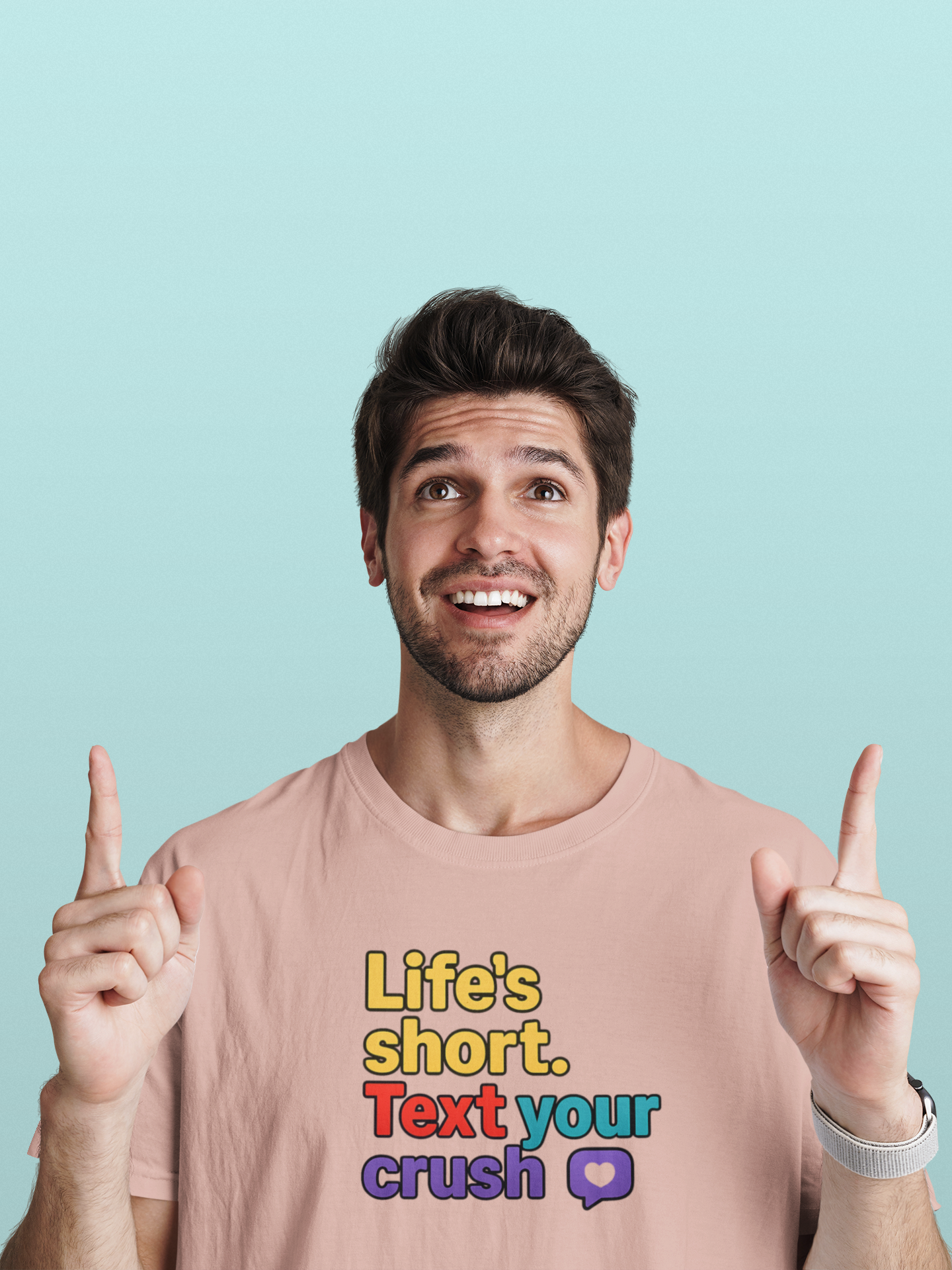 Text Your Crush T-Shirt | Cute Retro Graphic Tee