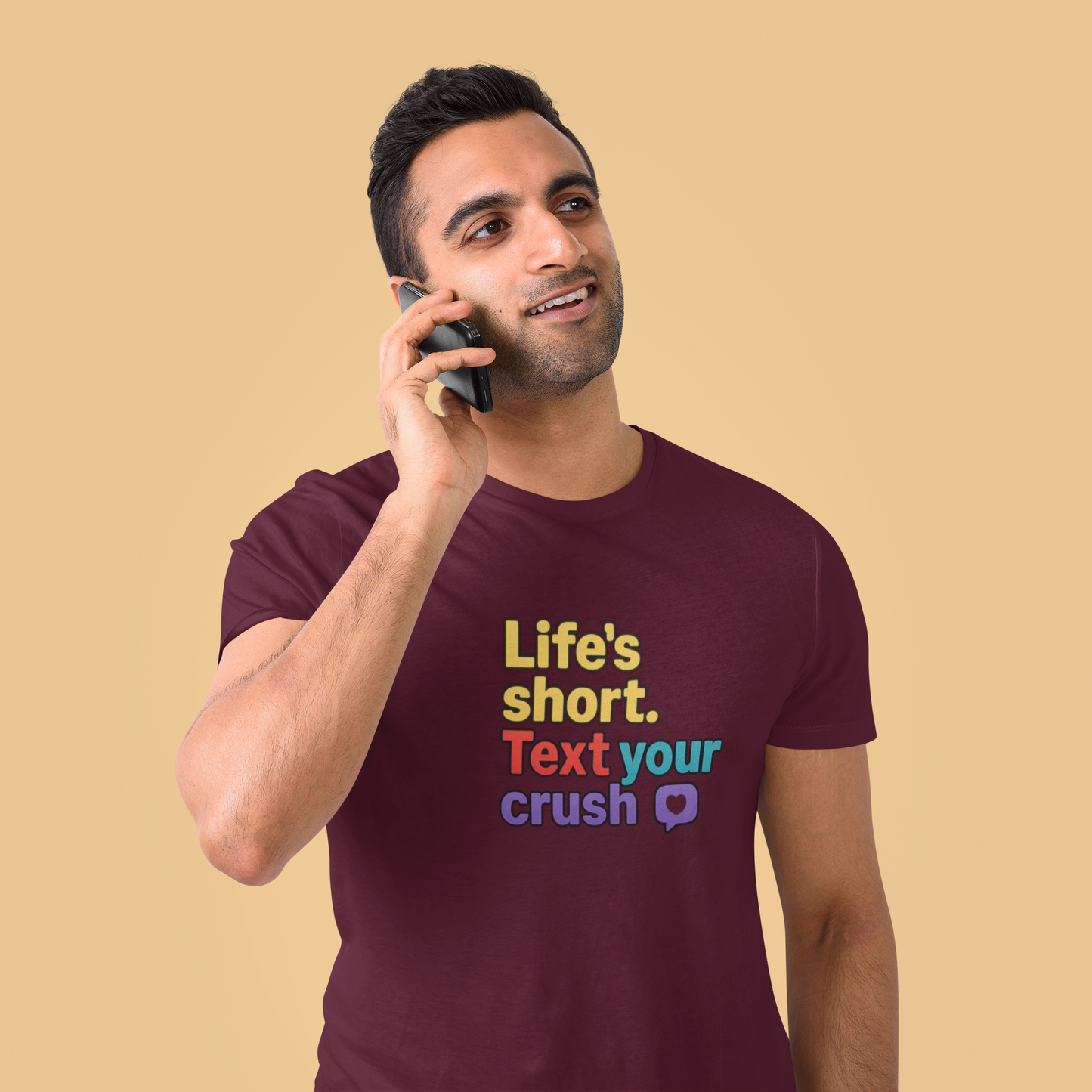 Text Your Crush T-Shirt | Cute Retro Graphic Tee