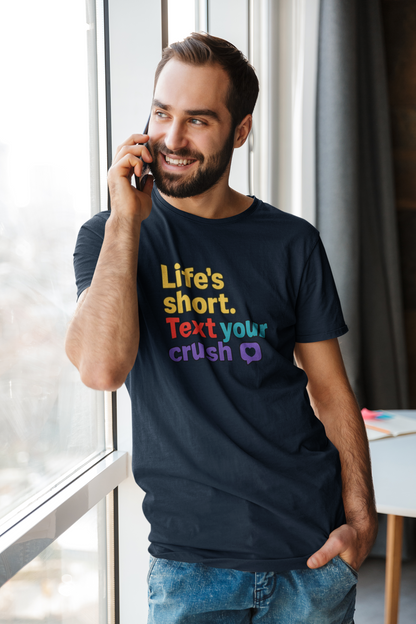 Text Your Crush T-Shirt | Cute Retro Graphic Tee