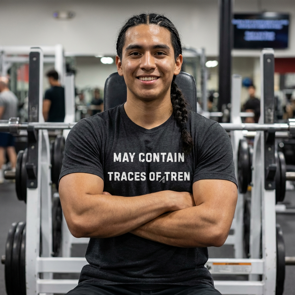 May Contain Tren T-Shirt | Funny Gym Shirt