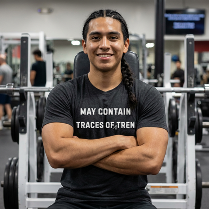 May Contain Tren T-Shirt | Funny Gym Shirt