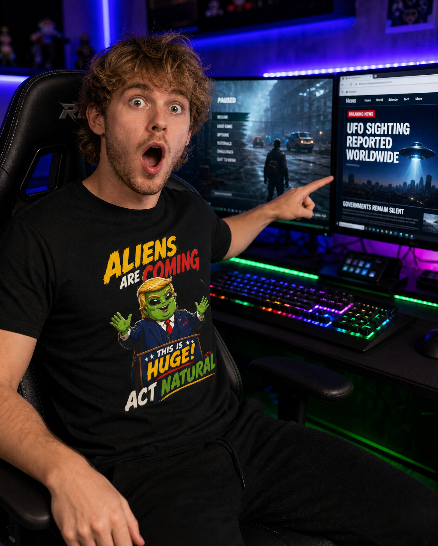 Aliens Are Coming... This Is Huge! Act Natural 👽🛸