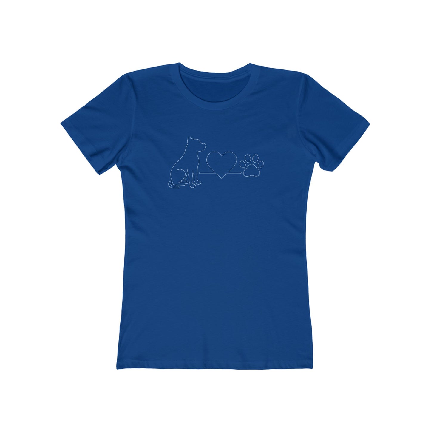 Pit Bull Dog Lover Boyfriend Tee | Women's Graphic Animal Shirt & Pet Parent Gift