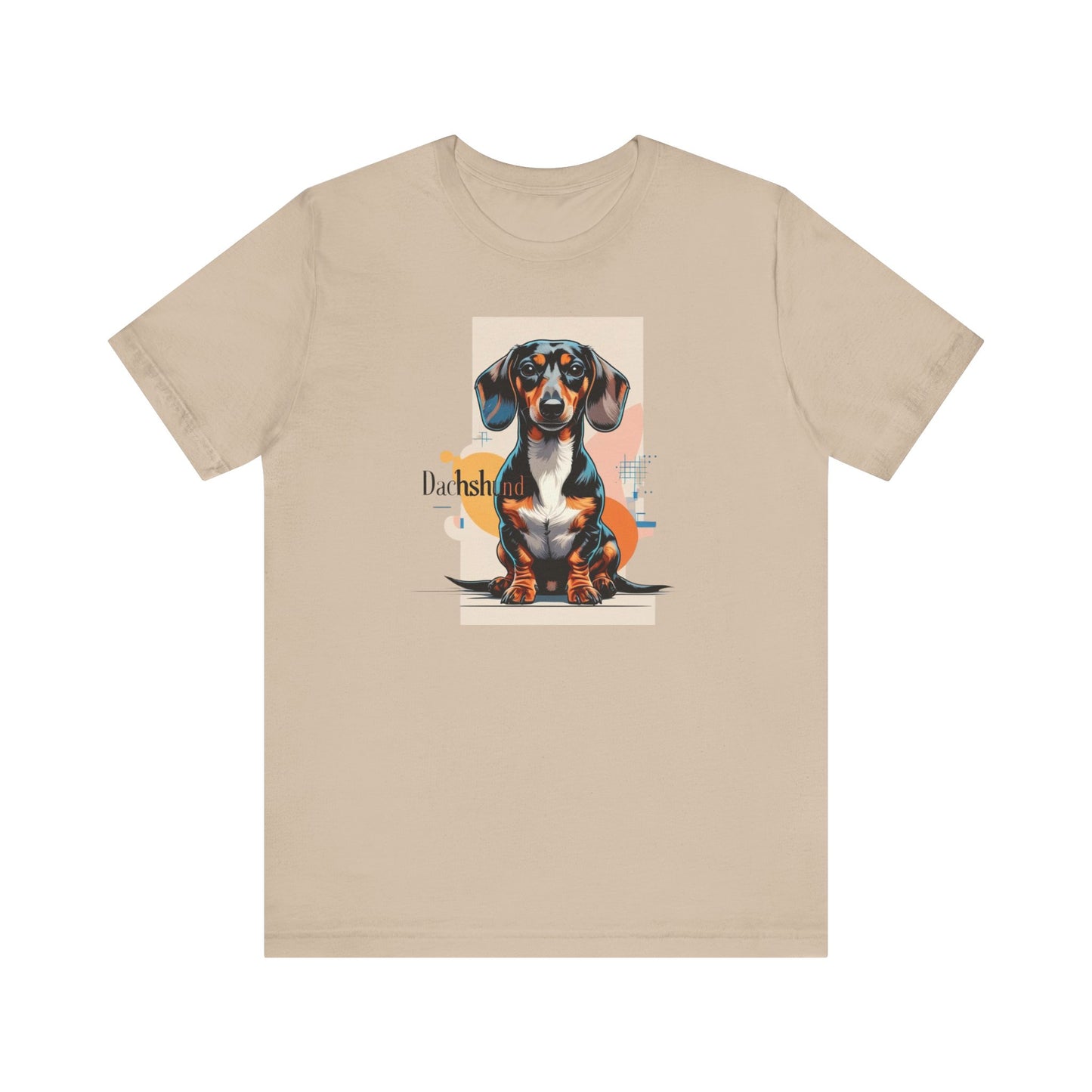Dachshund Lover's Unisex Tee, Cute Dog Graphic Shirt, Animal Art Tee, Pet Lover Gift, Casual Dog Tee, Birthday Gift Idea