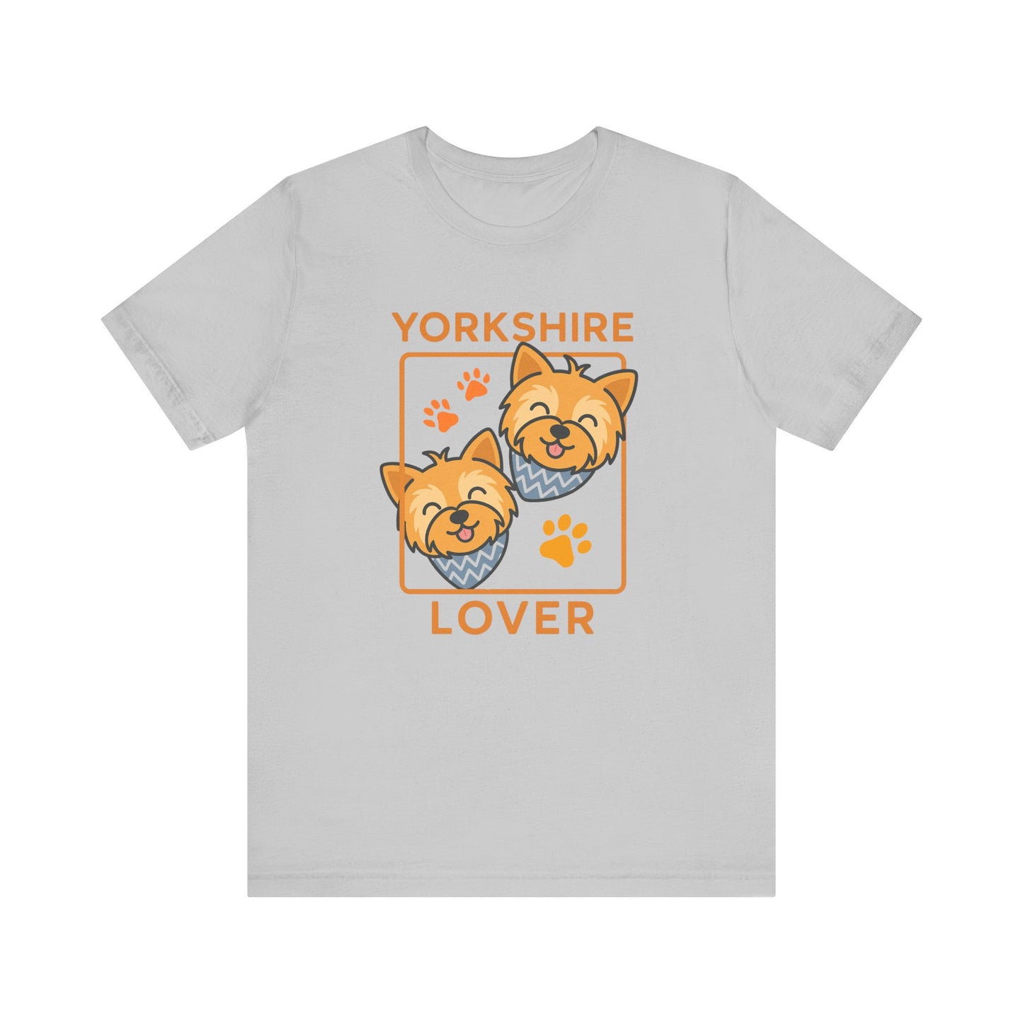 Double Yorkshire Lover T-Shirt | Cute Dog Mom/Dad Gift & Pet Apparel