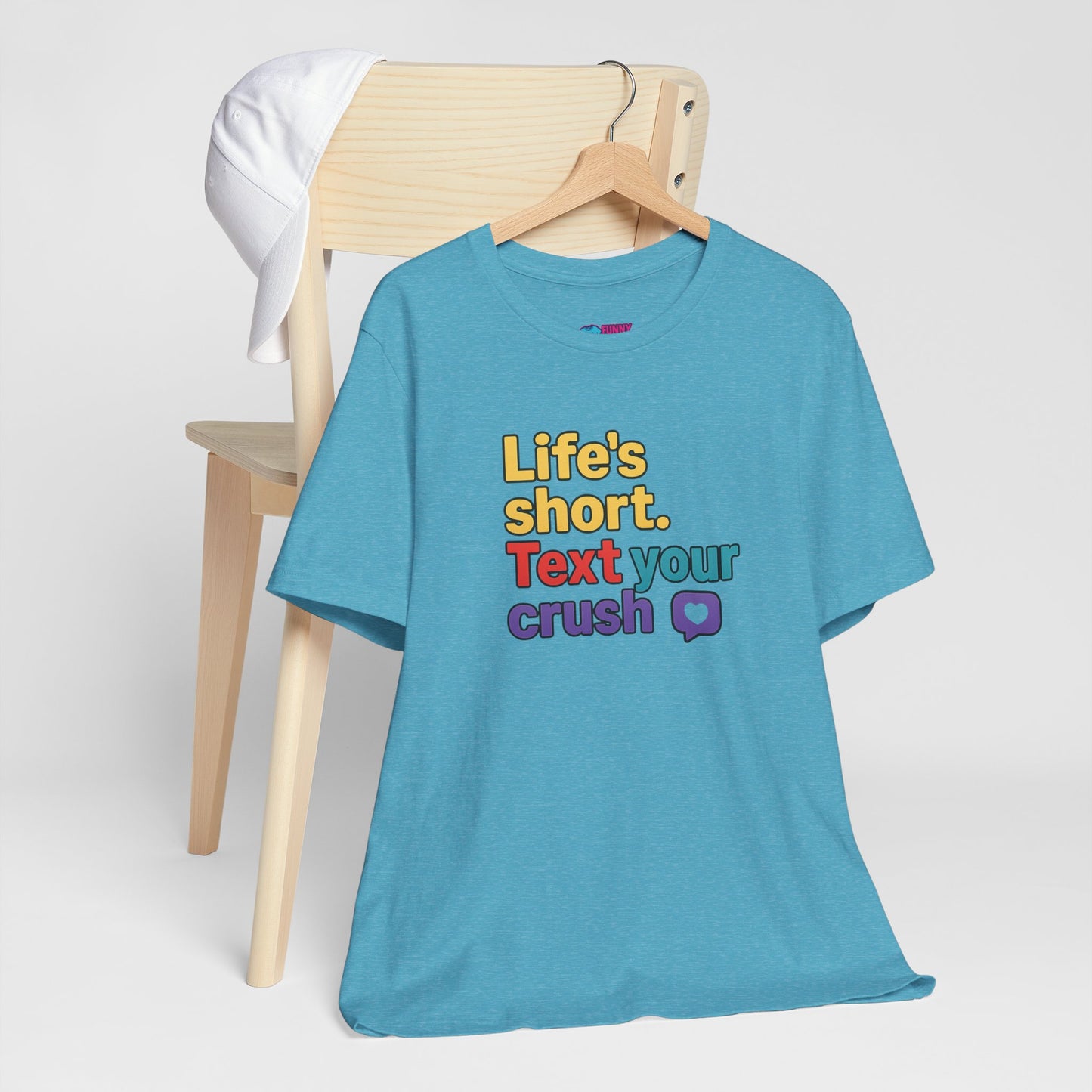Text Your Crush T-Shirt | Cute Retro Graphic Tee