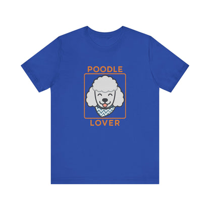Poodle Lover Unisex Jersey T-Shirt | Classic Dog Breed Tee & Pet Owner Gift
