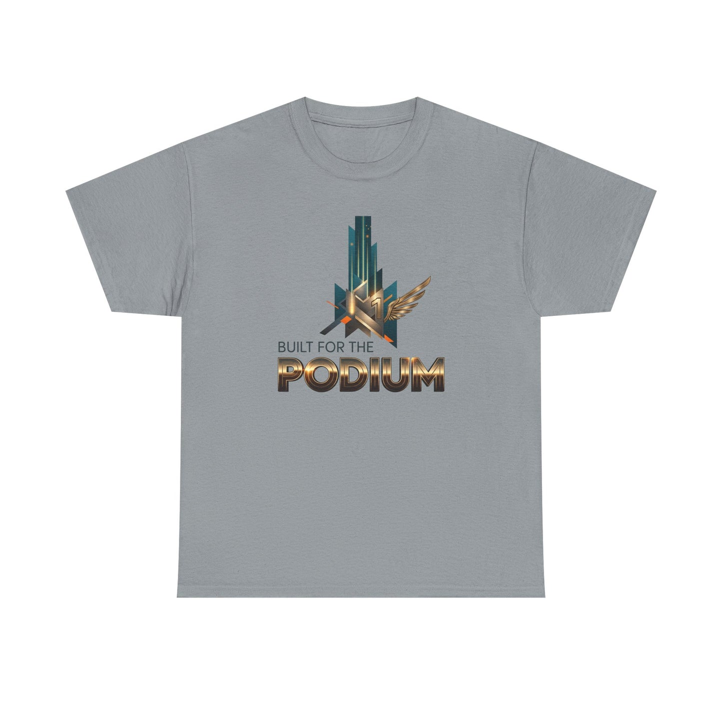 Podium Glory Unisex Tee | Motivational Sports Fan & Athlete Gift