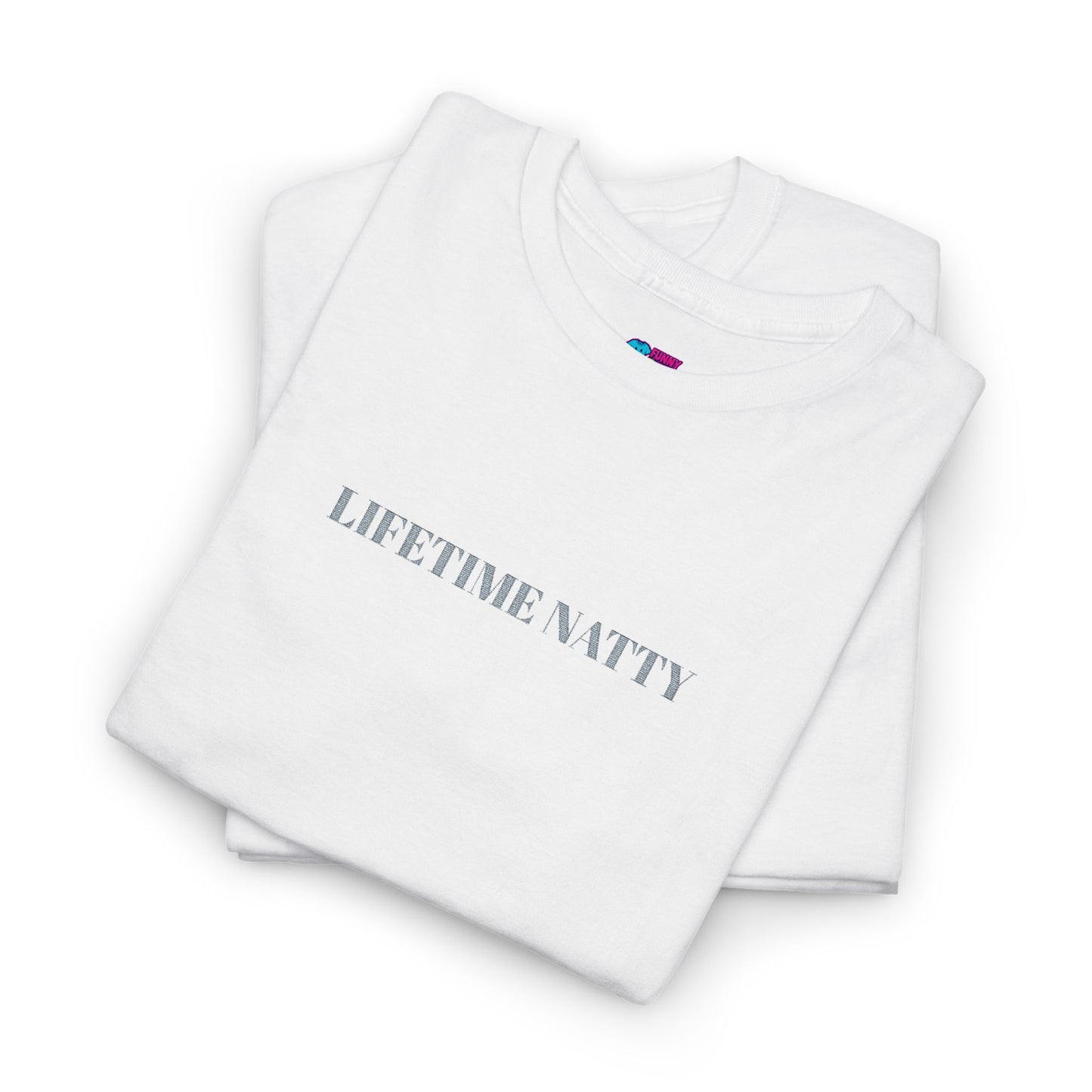 Embroidered Lifetime Nitty Minimalist Graphic Tee