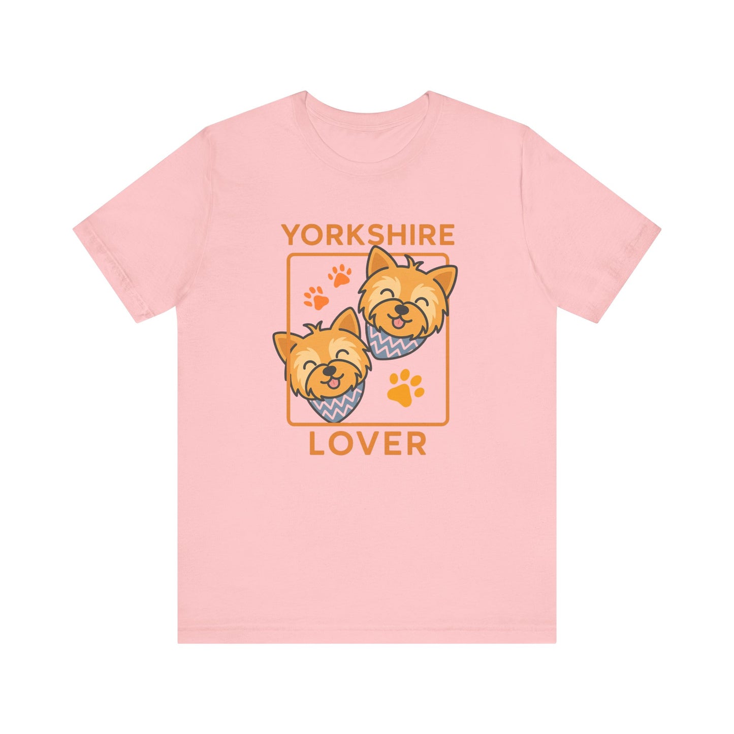 Double Yorkshire Lover T-Shirt | Cute Dog Mom/Dad Gift & Pet Apparel