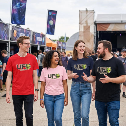UFO I Believe Alien Graphic T-Shirt