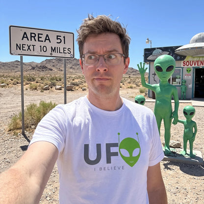 UFO I Believe Alien T-Shir