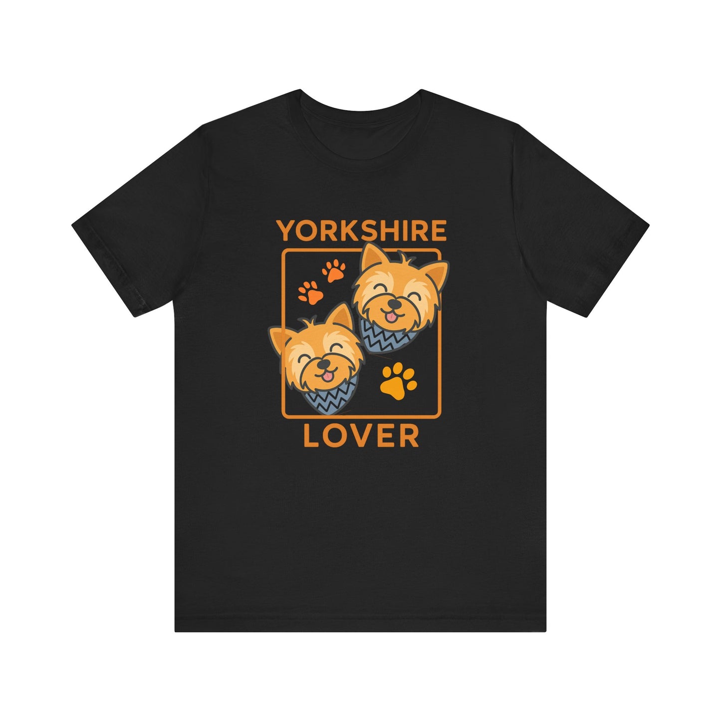 Double Yorkshire Lover T-Shirt | Cute Dog Mom/Dad Gift & Pet Apparel