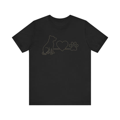 Pitbull Dog Lover T-Shirt | Unisex Pet Owner Gift & Dog Mom/Dad Tee