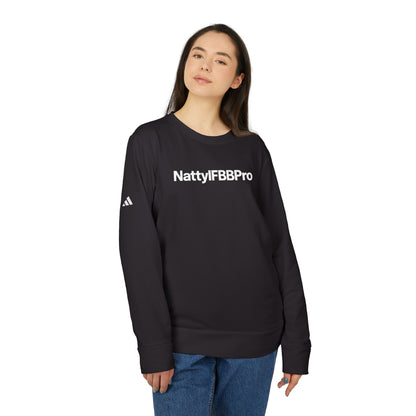 Adidas Natty IFBB Pro Crewneck Gym Fleece Sweatshirt