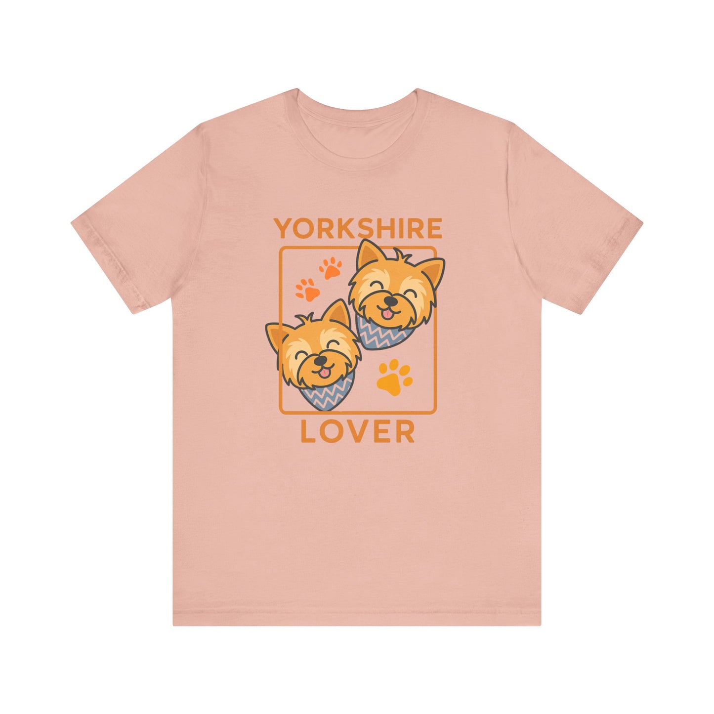 Double Yorkshire Lover T-Shirt | Cute Dog Mom/Dad Gift & Pet Apparel
