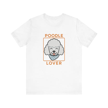 Poodle Lover Unisex Jersey T-Shirt | Classic Dog Breed Tee & Pet Owner Gift