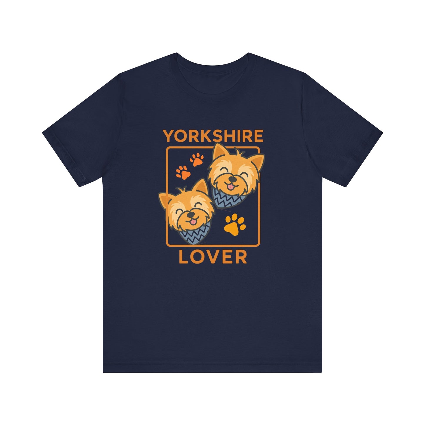 Double Yorkshire Lover T-Shirt | Cute Dog Mom/Dad Gift & Pet Apparel