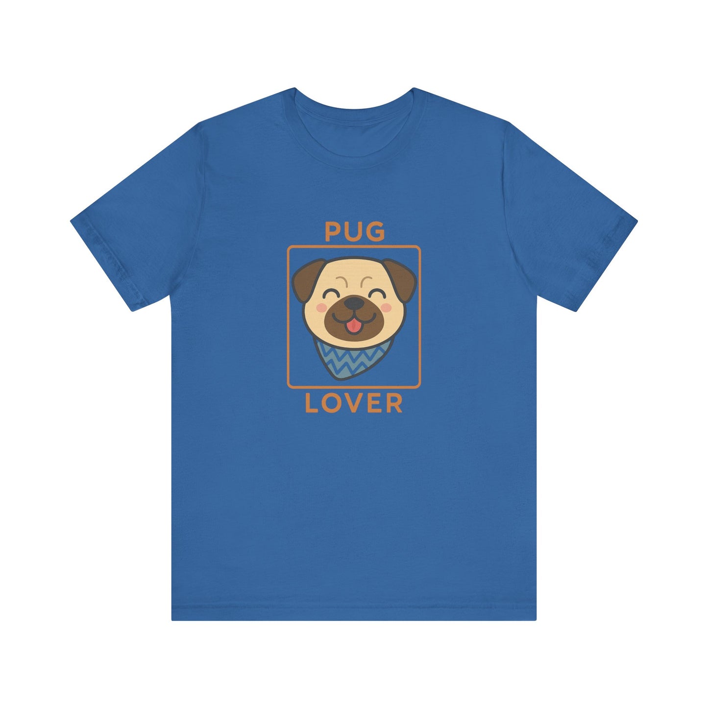 Pug Lover Tee, Cute Dog Shirt, Unisex Pet Apparel, Animal Lover Gift, Casual Everyday Wear, Birthday Gift for Dog Lovers