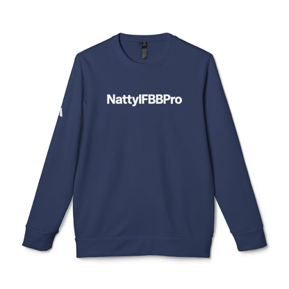 Adidas Natty IFBB Pro Crewneck Gym Fleece Sweatshirt