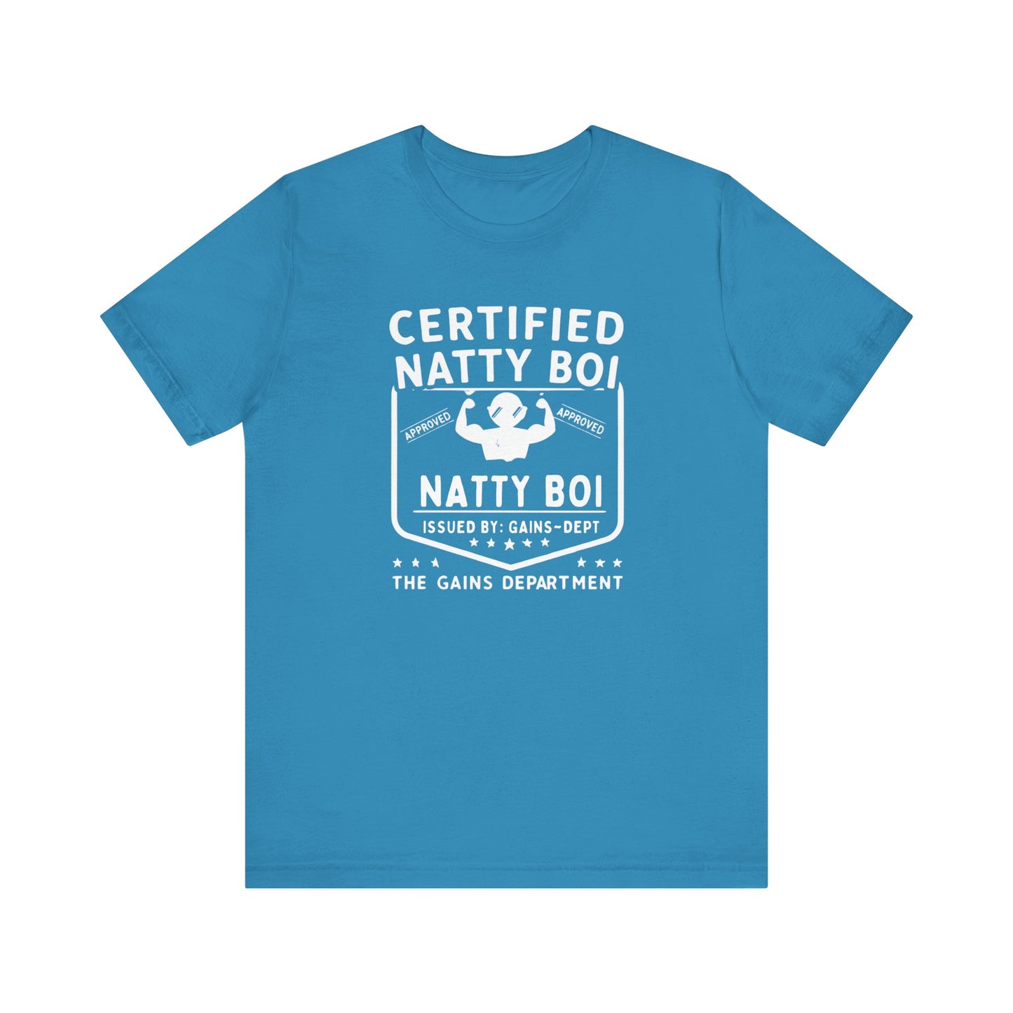 Certified Natty Boi Unisex Jersey Tee - Funny Vibe Graphic T-Shirt