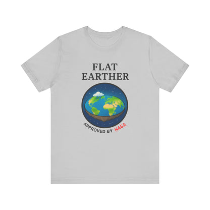 Flat Earther T-Shirt | Funny Conspiracy Theory Tee, Unisex Humorous Gift