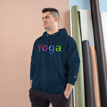 Champion Yoga Hoodie: Cozy Fitness Sweatshirt | Gift for Yogis & Gym Wear