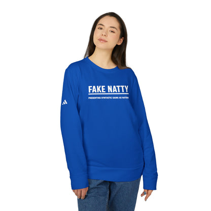 Adidas Fake Natty Crewneck Gym Humor Sweatshirt