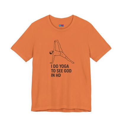 Yoga Humor T-Shirt Funny Yoga Graphic Tee