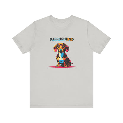 Colorful Dachshund T-Shirt | Unisex Dog Lover Gift & Pet Owner Tee