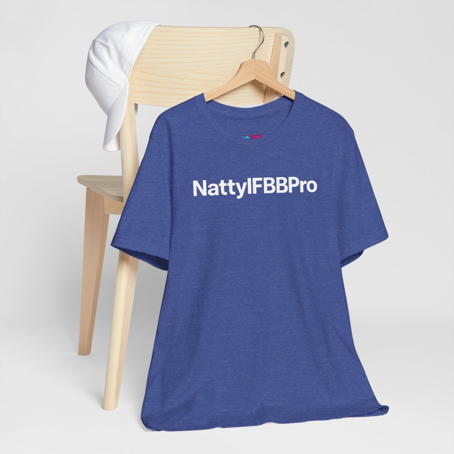 Natty IFBB Pro Unisex T-Shirt Minimalist Gym Tee