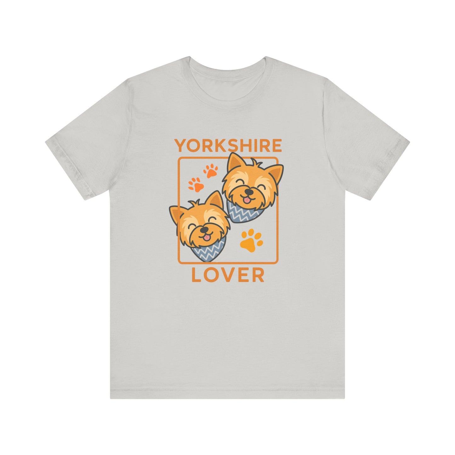 Double Yorkshire Lover T-Shirt | Cute Dog Mom/Dad Gift & Pet Apparel