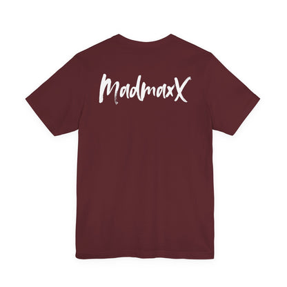Nah Mean Graphic Tee — Black Casual Script T-Shirt (Front & Back Text)
