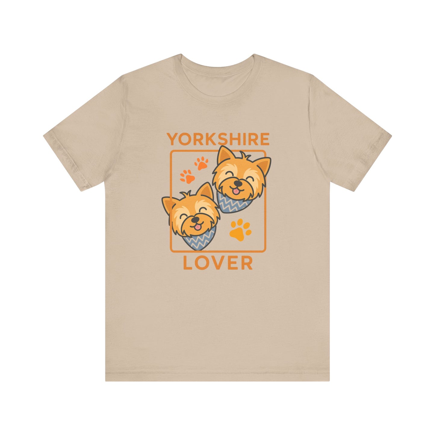 Double Yorkshire Lover T-Shirt | Cute Dog Mom/Dad Gift & Pet Apparel