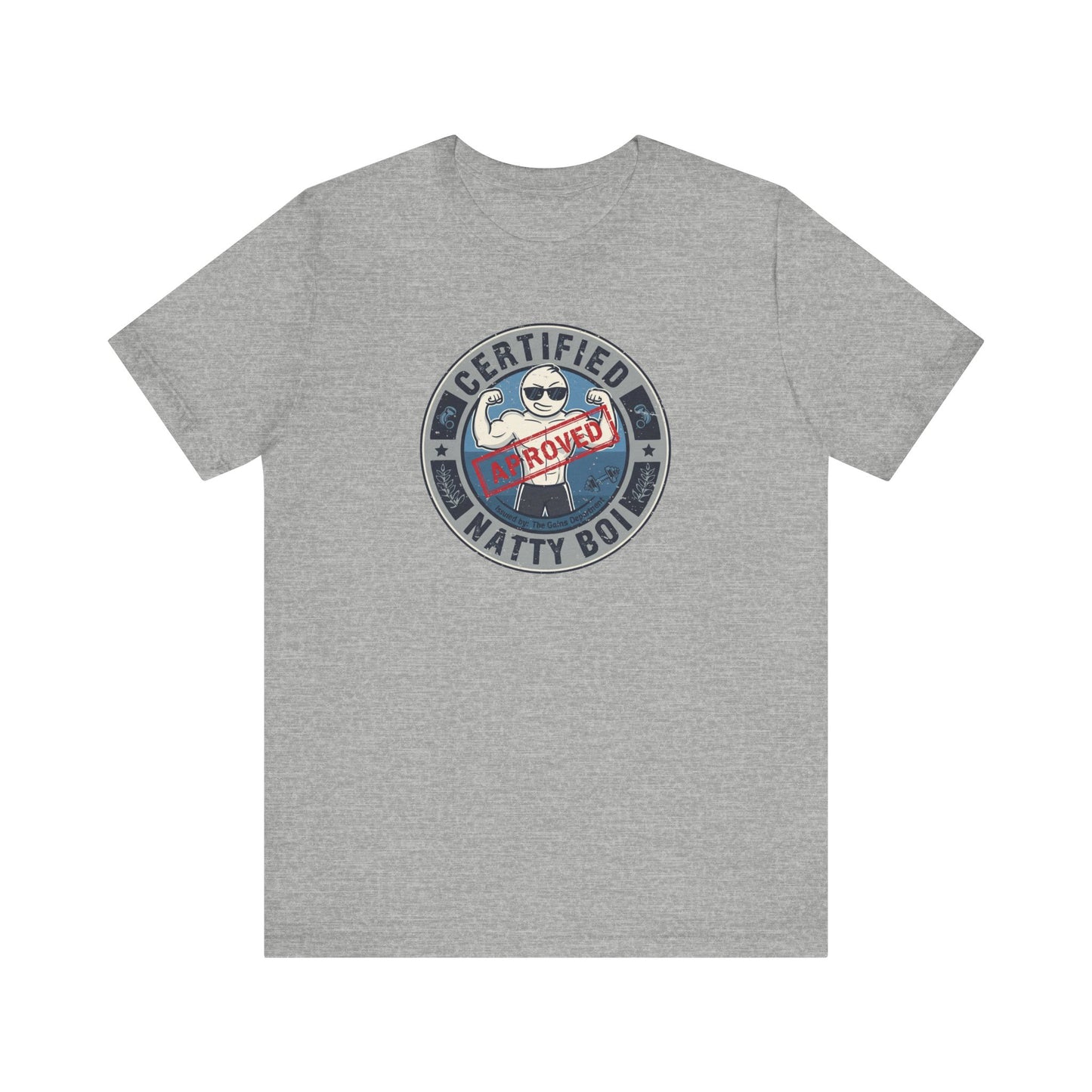 Certified Natty Boi Unisex Jersey Tee - Funny Vibes for Everyday Wear