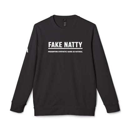 Adidas Fake Natty Crewneck Gym Humor Sweatshirt