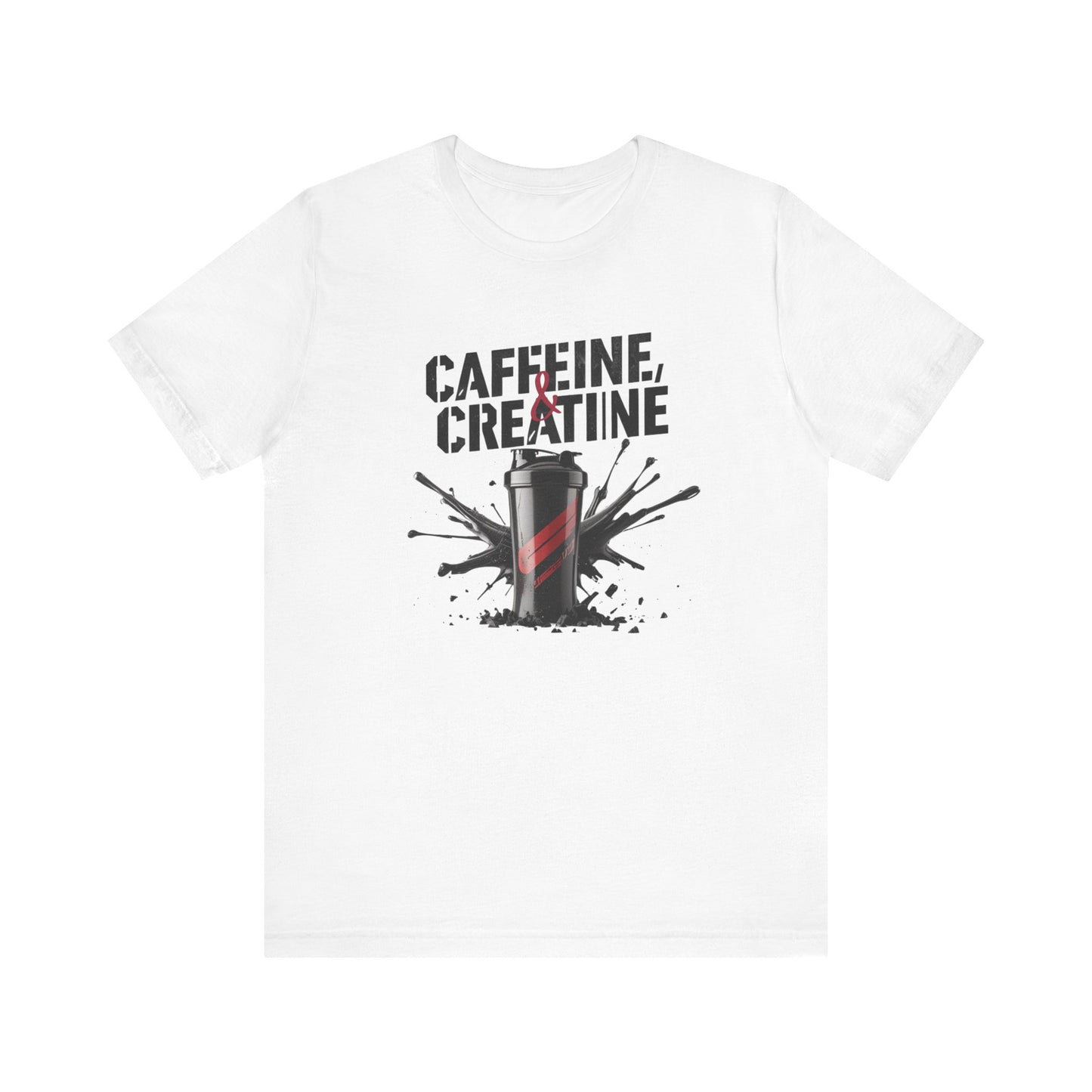 Energizing Caffeine & Creatine Tee | Gym Shirt & Motivational Athlete Gift