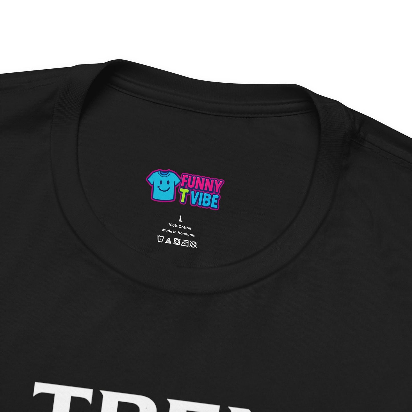 TREN® Warning May Cause Questionable Gains Gym T-Shirt | Funny Bodybuilding Tee