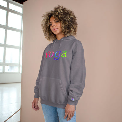 Champion Yoga Hoodie: Cozy Fitness Sweatshirt | Gift for Yogis & Gym Wear
