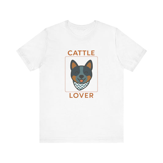 Australian Cattle Dog Lover Tee, Unisex T-Shirt for Dog Lovers, Animal Lover Gift, Casual Wear, Pet Owner Apparel