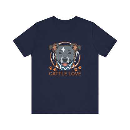 Cattle Love Unisex T-Shirt | Animal Lover & Dog Owner Gift