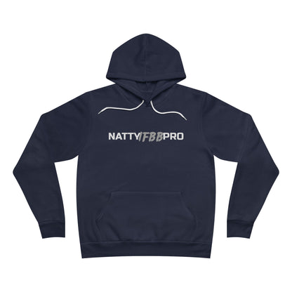 NattyIFB8 Pro Hoodie — Athletic Black Pullover with Bold Logo